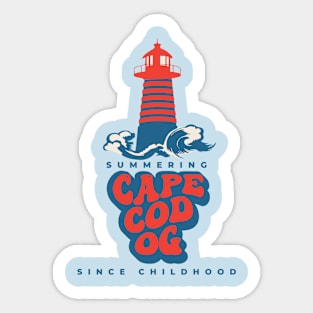 Cape Cod OG - Summering Since Childhood Sticker